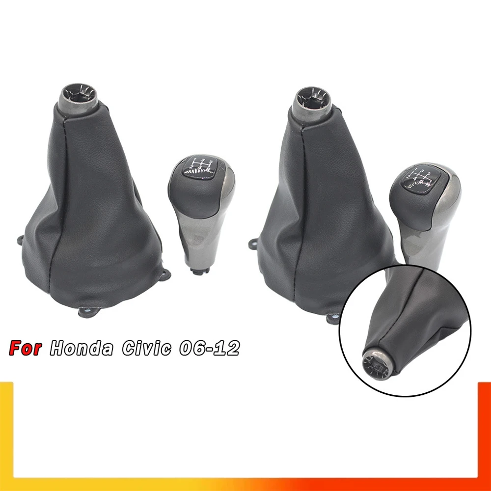 

For Honda Civic DXEXLX 2006-2011 54102-SNA-A01 new shift lever 5 6-speed MT rod ball handle car interior tuning accessories