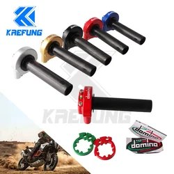 Motorcycle modification accessories 7/8 inch 22mm grip with snap-on cam locking grip universal handlebar tube quick twist thrott