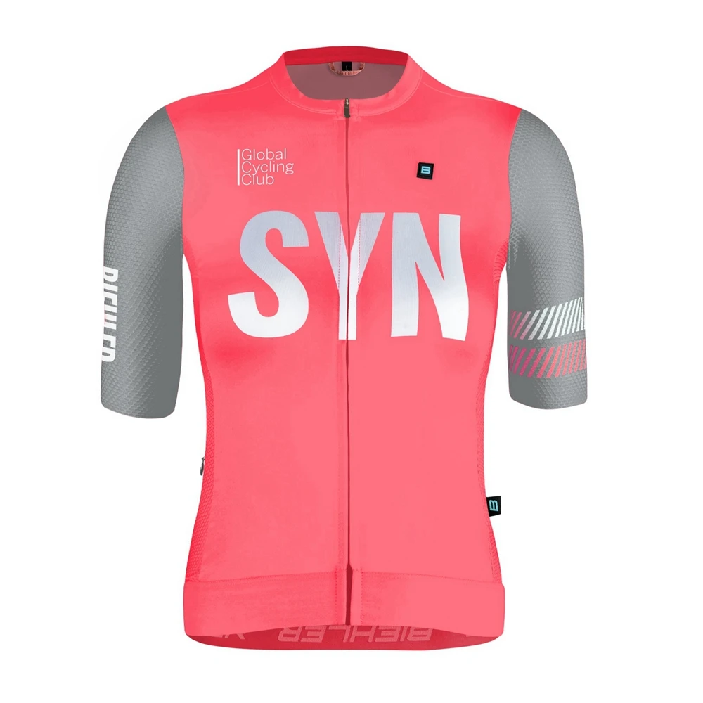 SYN WOMEN CYCLING JERSEY CANDY GREY 4 Color Road Bike Aero quick-drying breathable Short Sleeve Cycling Jersey Roupa ciclismo
