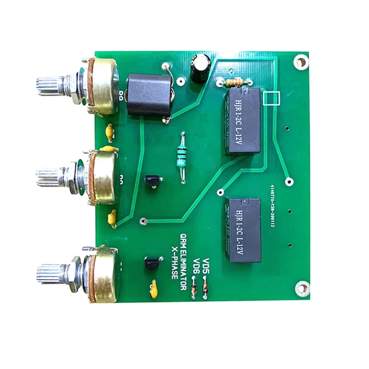 QRM Canceller Eliminator X-Phase 1.8-30MHz HF Band PTT Control Eliminator Board DIY Kit Built-In PTT Control