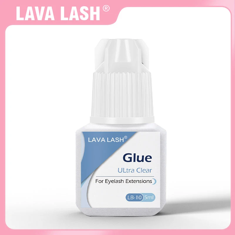 1 PC Lava Lash For Eyelash Extensions Supplies Glue Ultra Clear LB-10 Korea Adhesive Beauty Shop Lasting Makeups Tools Health