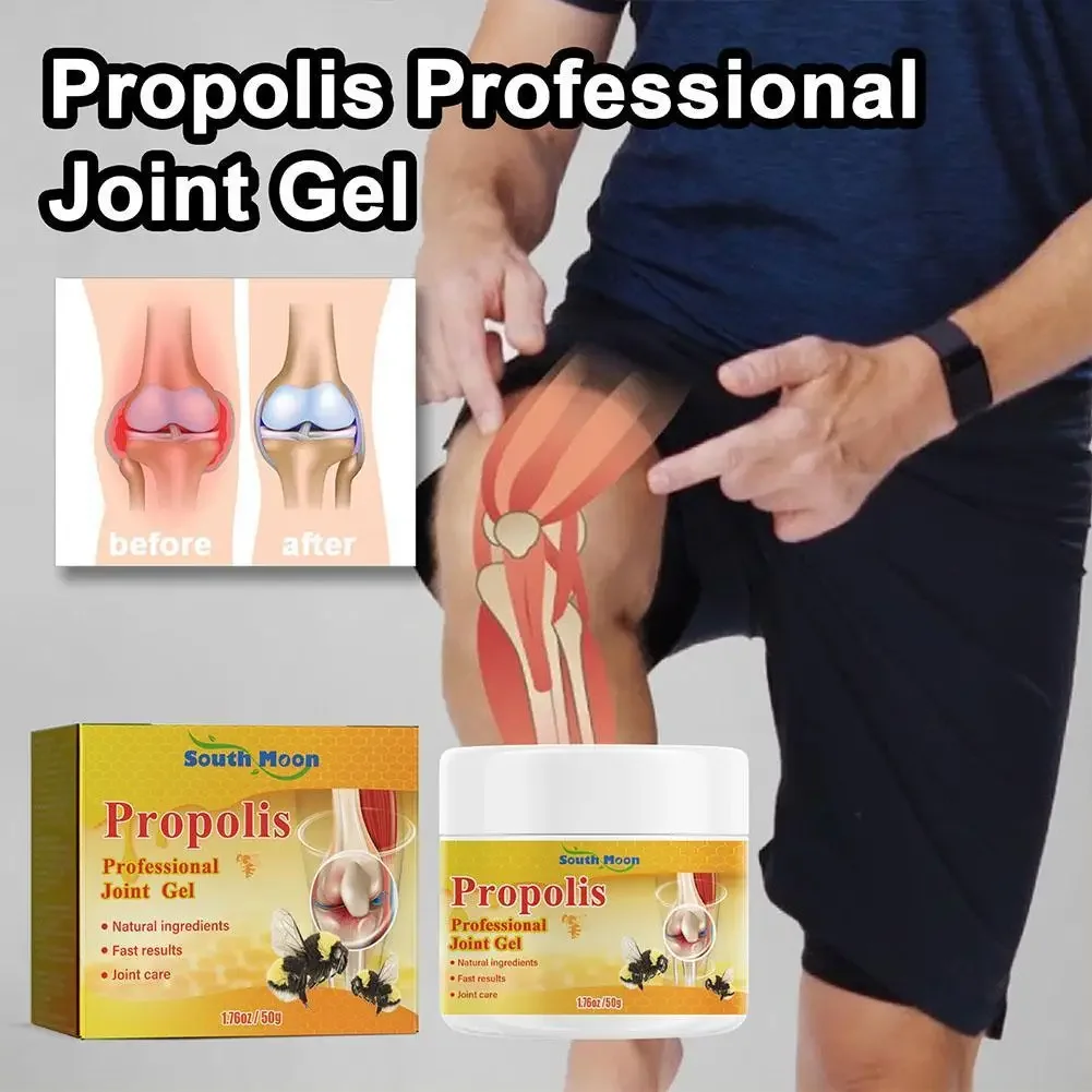 

50g Joint & Bone Therapy Gel Bee Venoms Propolis Bee Professional Treatments Gel Bee Venoms Gel For Legs Hands Arms Feet