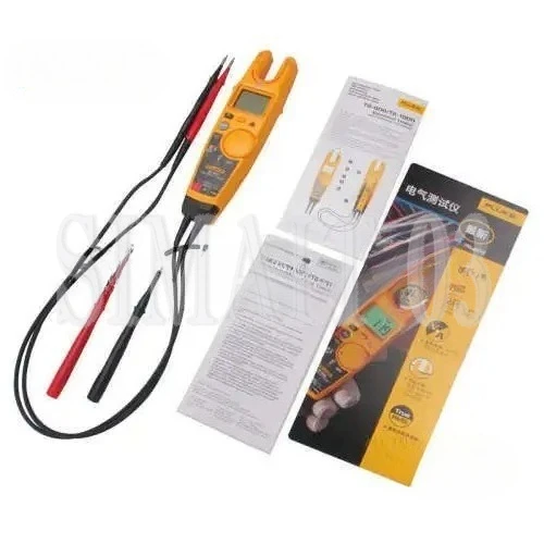 T5-600 Digital Clamp Meter, Electrical Tester for Voltage Current Continuity Test, 600V 1000V AC