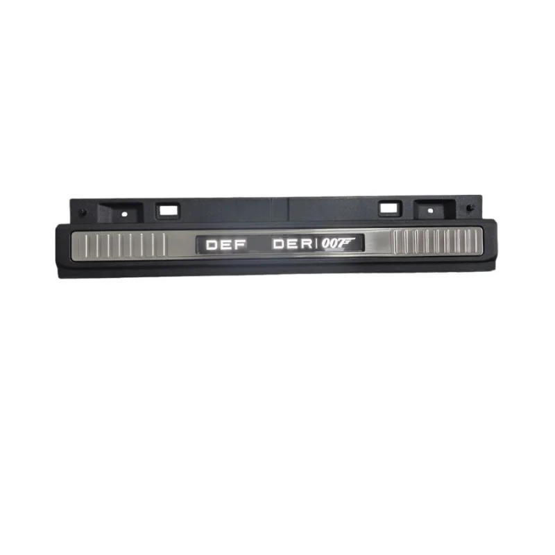 Suitable for Land Rover Defender Tailgate Lighted Rear Guard Plate Trunk Illuminated Welcome Decorative Strip Anti-Step Ant