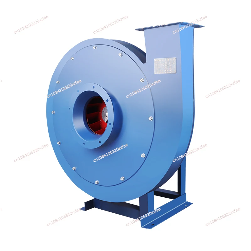 9-19 Material conveying centrifugal fan 380V large suction ventilation, dust removal and smoke exhaust high pressure exhaust fan