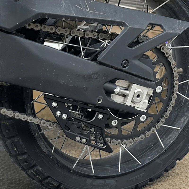 

For CFMOTO 450MT MT450 Motorcycle Chain Swingarm Guide Slider Roller Guard Chain Protect Cover Accessories