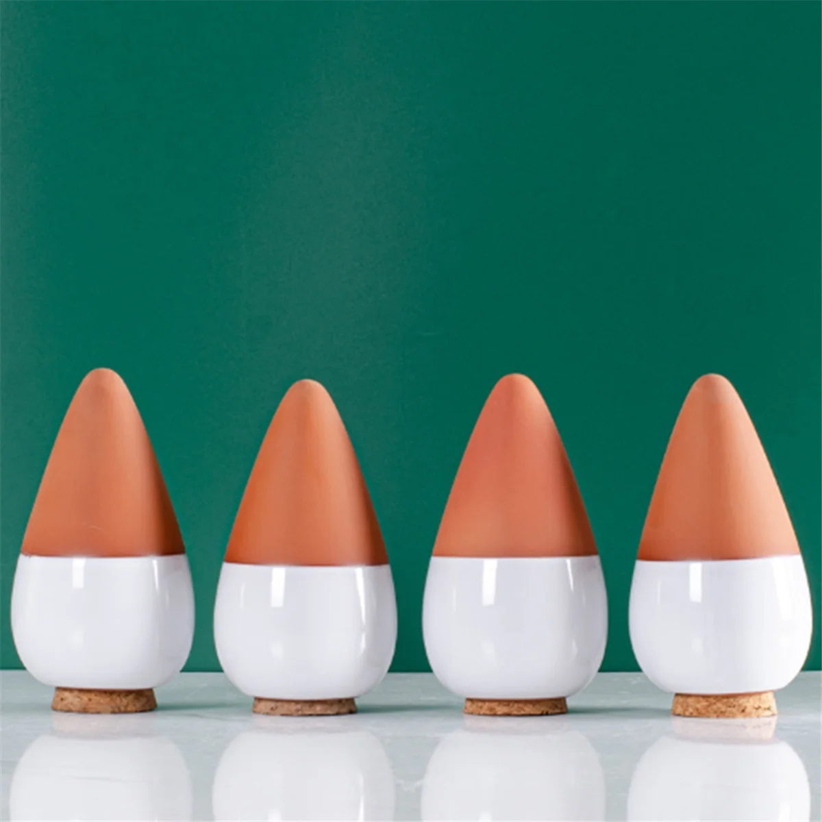 Шарик для полива растений, шип для полива терракота — лейка с медленным высвобождением, 16 унций — самополивающийся шип, 4 шт. SQ