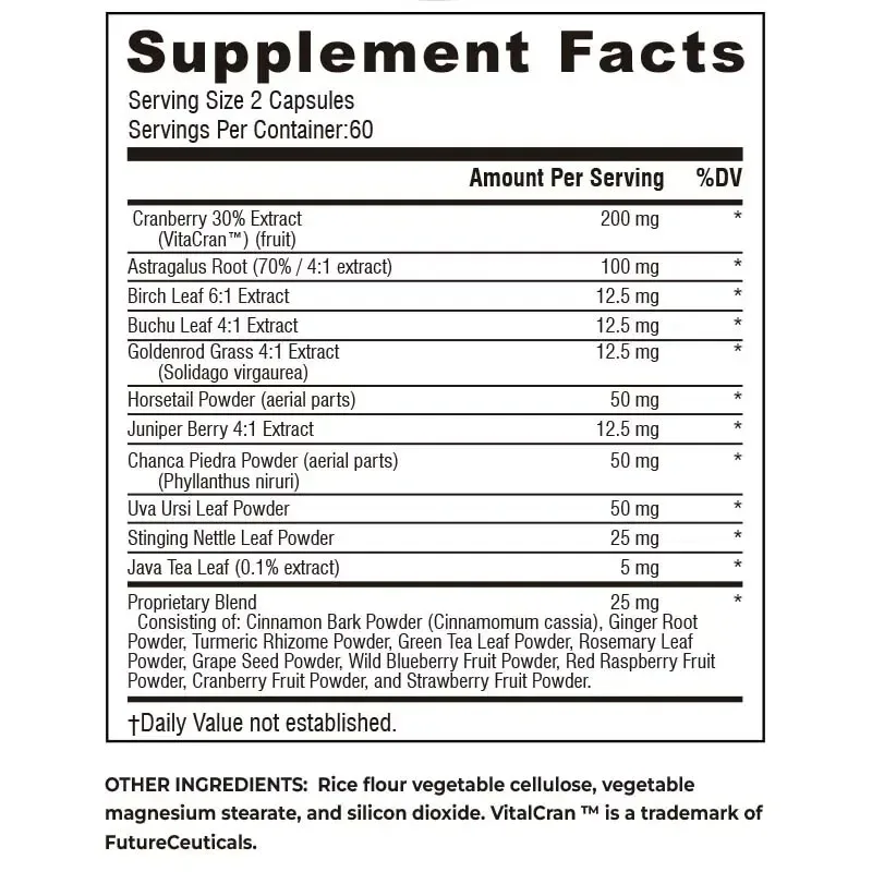 Kidney Health and Bladder Support - Cleanse Detox Supplement, Supports Urinary Tract and Bladder Health