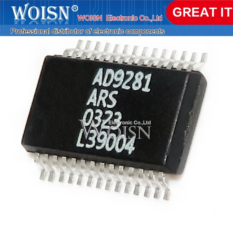 

10PCS AD9281ARSZ AD9281ARS AD9281 SSOP-28