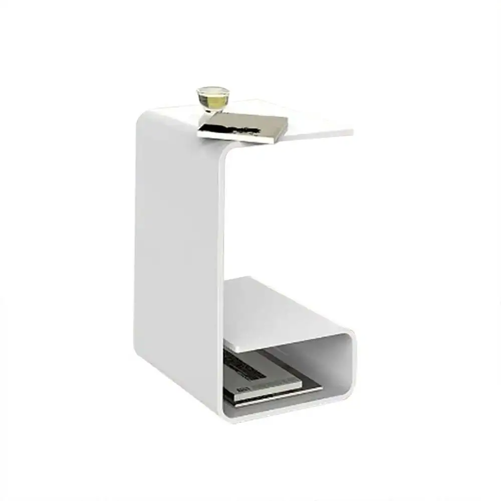 

Acrylic G-shaped display stand Transparent multifunctional living room coffee table Home bedside table Shelf