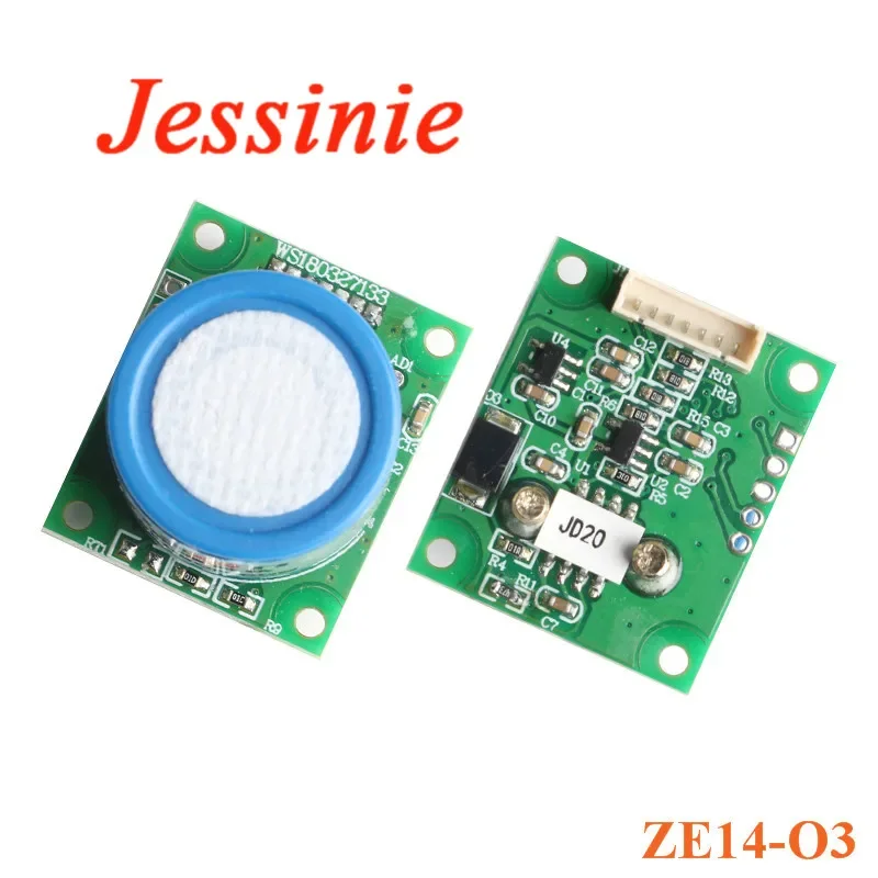 

2PCS ZE14-O3 Electrochemical Ozone Detection O3 Gas Sensor Module 0-100ppm 5V UART for Civilian Disinfection Cabinet