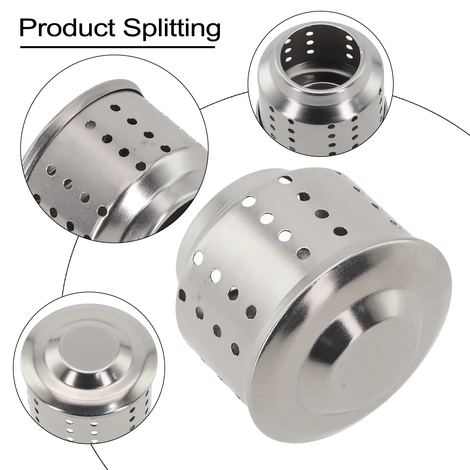 Replacement Anti-Splash Valve Cap For Moka Pot Made Of 304 Stainless Steel Compatible With Most Stovetop Coffee Makers