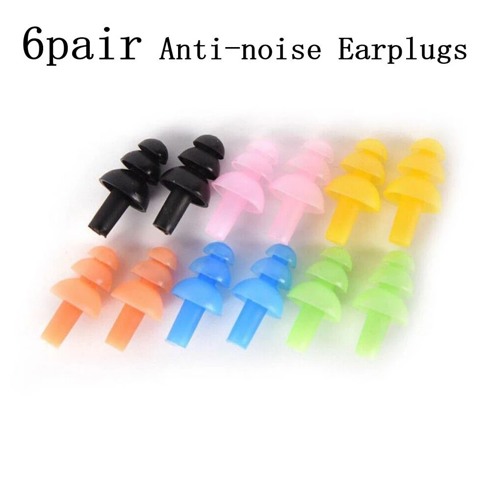 

Wireless Earbuds Anti-noise Earplugs 6 Pairs Accessories Anti-Noise Sleep Noise Reduction Replacement Brand New