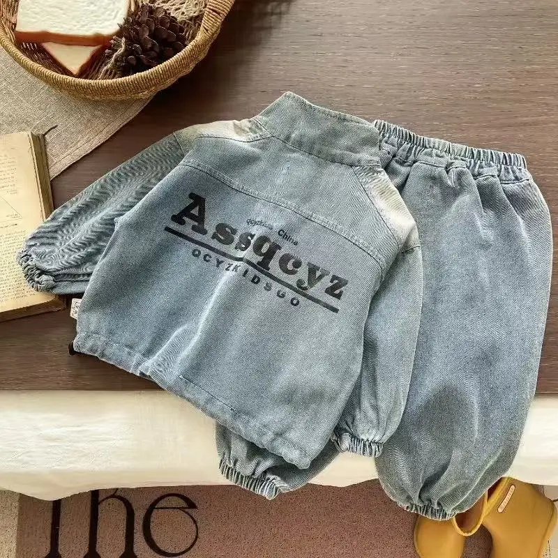 New Spring Autumn Baby Boys Clothes Suit Children Girls Jacket Pants 2Pcs/Sets Toddler Costume Infant Clothing Kids Tracksuits
