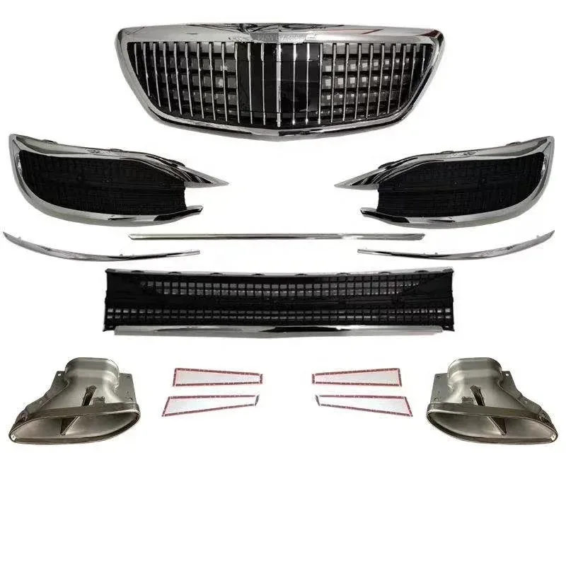 Hot Sale W222 Car Bodykit for Mercedes-Benz S Class Upgrade To Maybach Style Car Parts Body Kit