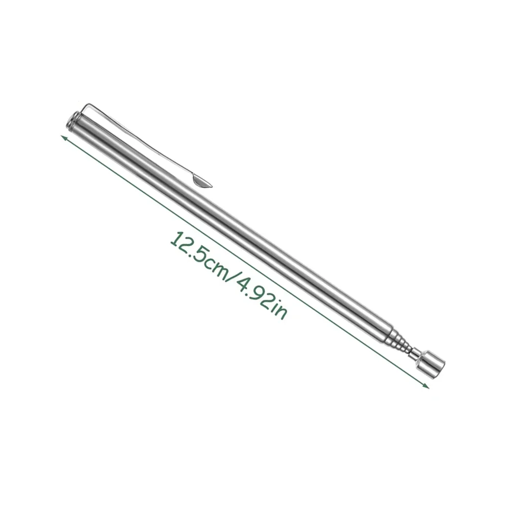 Telescopische magnetische pick-up tool Uitschuifbare magneet Stick Grabber Tools Roestvrijstalen bout Schroeven Reacher Magnetische nagelkiezer