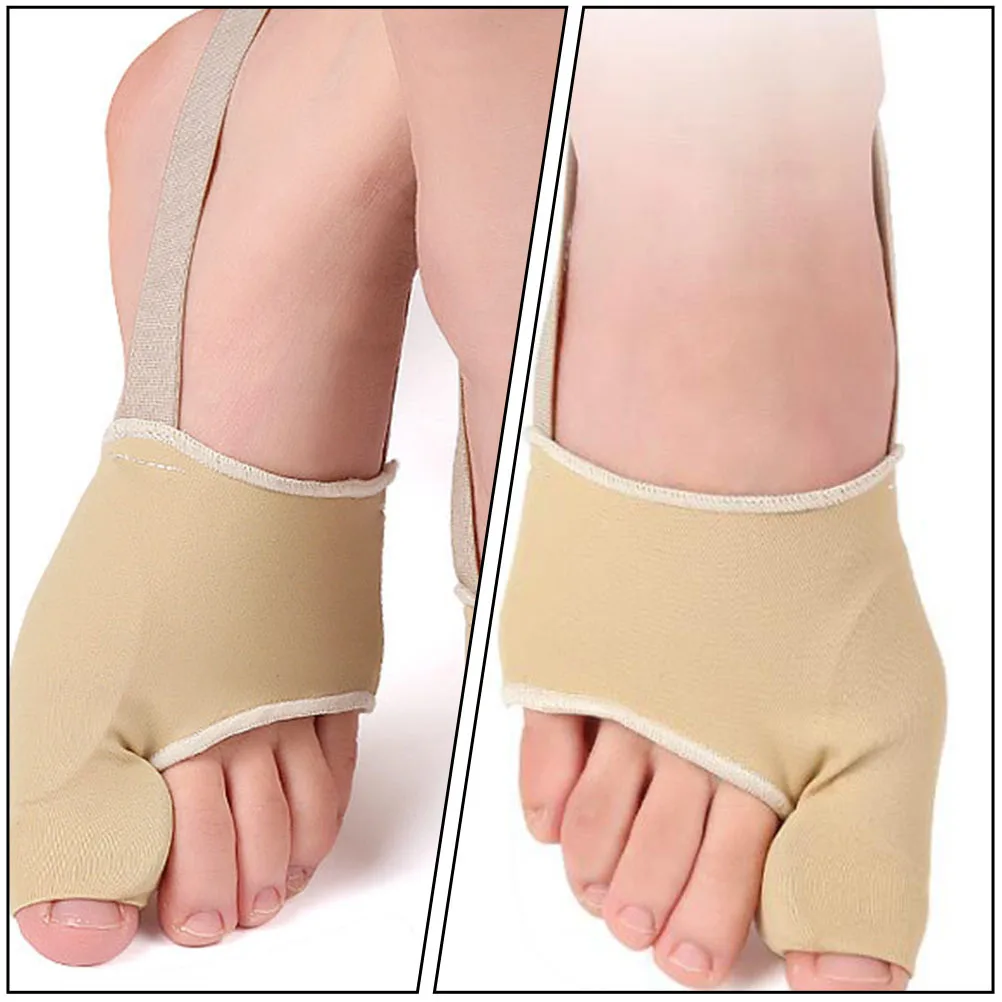 

1 Pair Toe Separator Bunion Socks Hallux Valgus Correct Cover Big Toe Adjuster Foot Guard Soft Elastic Phalanx Fit Durable Sebs