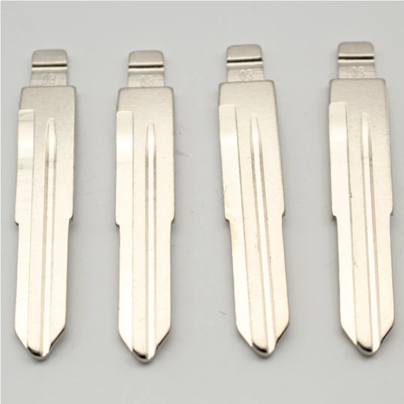 

XIEAILI OEM 50Pcs 03# Uncut Car Key Blank Blade HON58R For Buick Excelle For Chevrolet Lova For Keydiy KD Xhorse VVDI JMD