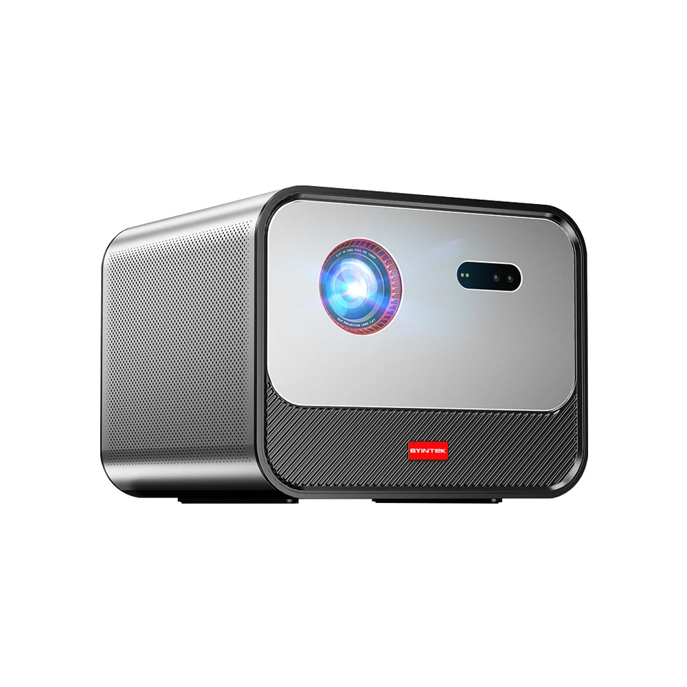 BYINTEK New Release R80 Full HD Real 1080P DLP 3D Projector 4K Auto Focus Smart Beamer Wifi Portable Home Cinema Projector