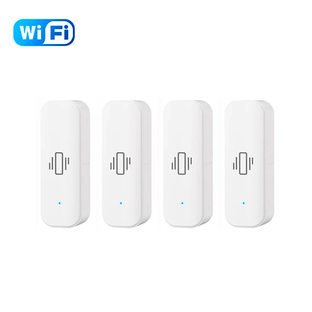 Tuya WiFi/Zigbee Smart Vibration Sensor Home Security Schutz Smartlife App Echtzeit Remote Monitor Alarm Benachrichtigung