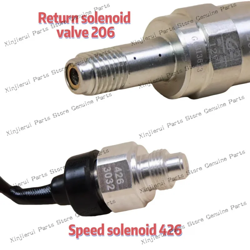 Hangcha Heli forklift Xinchai 4D27G31 engine fuel injection pump 206 return solenoid; VE pump speed solenoid 426