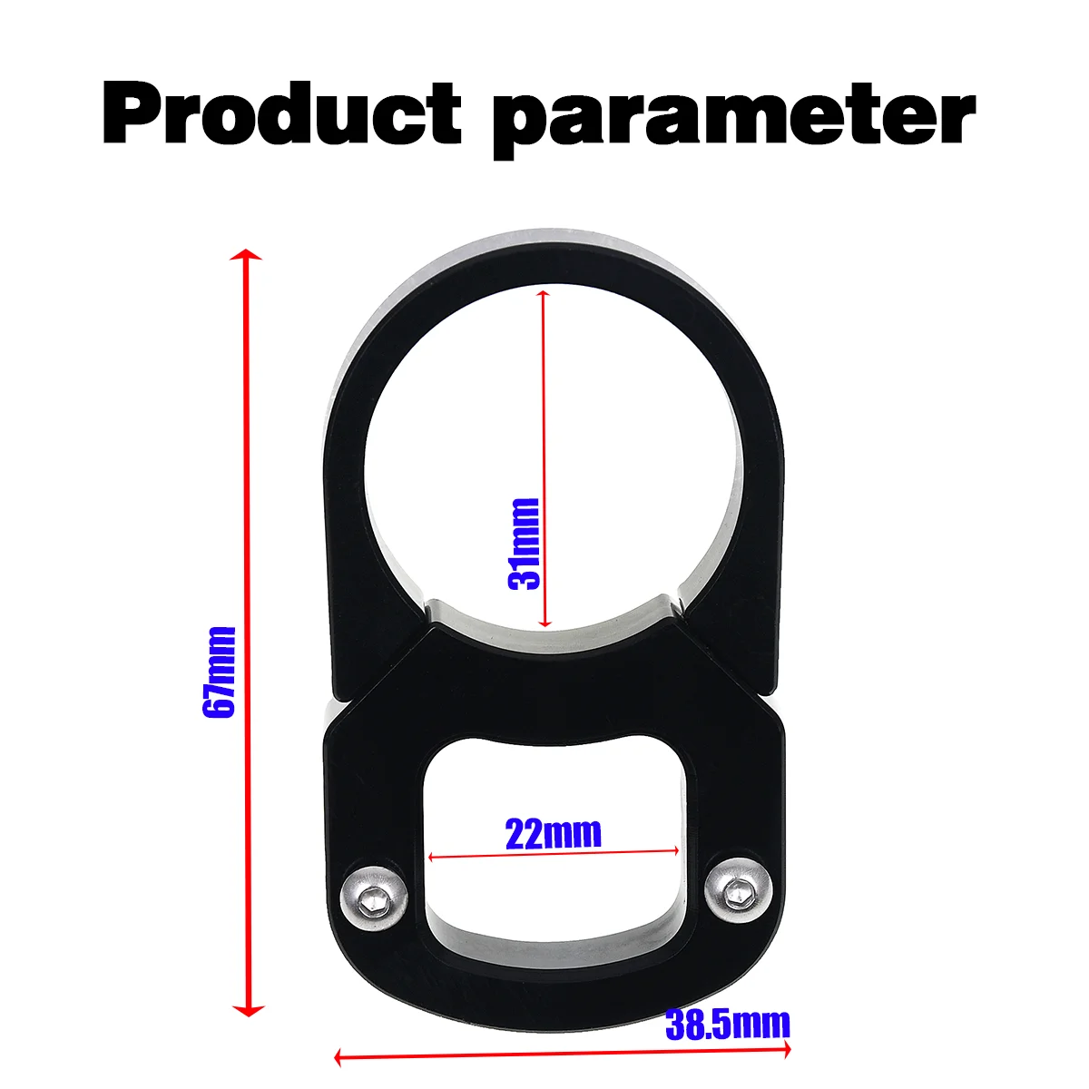 Motorcycle CNC Speedometer Relocation Bracket Digital Display Instrument Mount Support For SurRon Light Bee S X LBX Segway X160