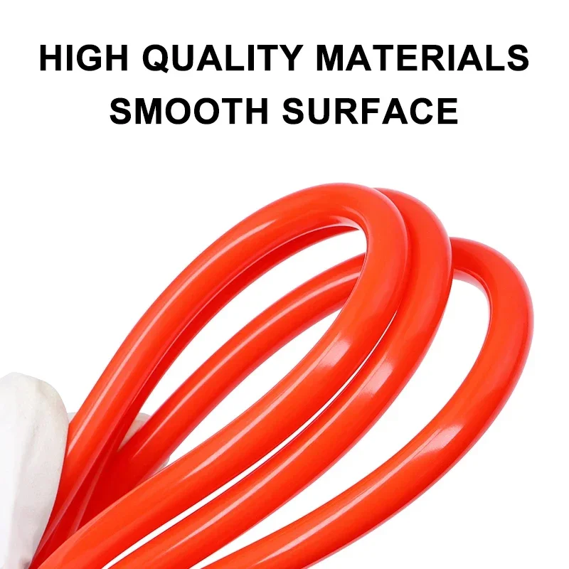 1~10m Food Grade Silicone Tube Red Diameter 0.5mm ~ 32mm Flexible Non-Toxic Soft High Temperature Resistant Drink Water Hoses
