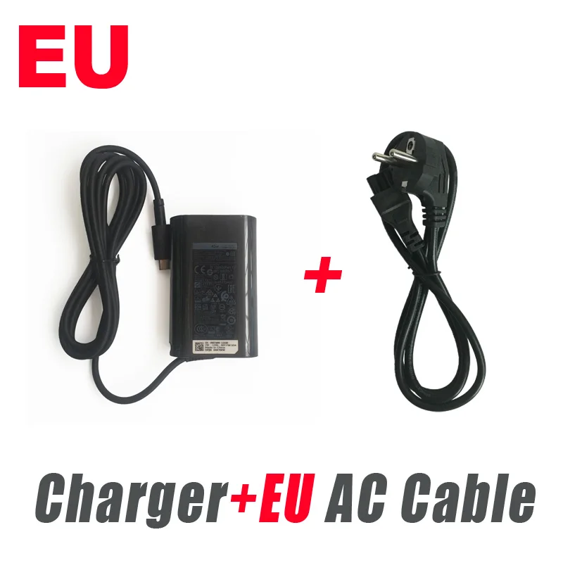 ACアダプター 充電器 オリジナル45ワットusb cノートパソコンの充電器dell xps 13 9360 9365