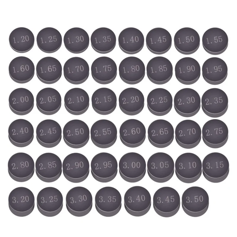 5pc 7.48mm Valve Shim for Yamaha Kawasaki ZX 7RR 9R Z Suzuki SV AN DL 650 GSXR 600 1000 Honda VF 750 VFR 800 GL1800 ST 1300 1100