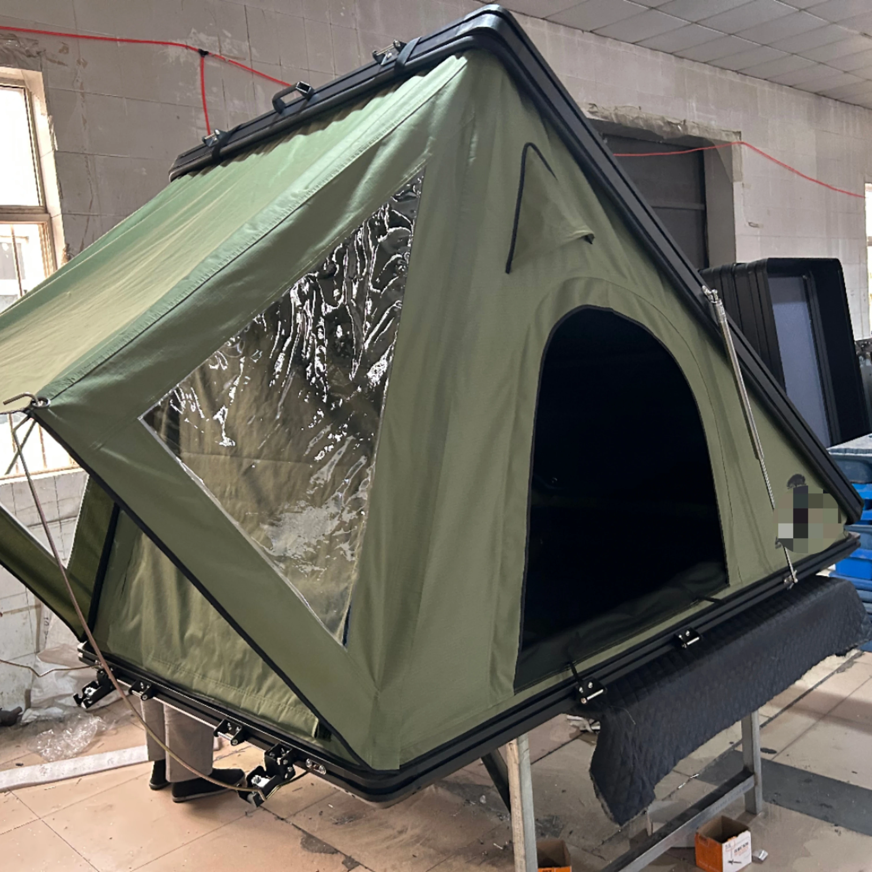 

WJW DZ Advanced Customization 4x4 Car Garage Tents Offroad Roof Rear Awning Foldable Aluminum Hard Shell Car Tent Camping From C