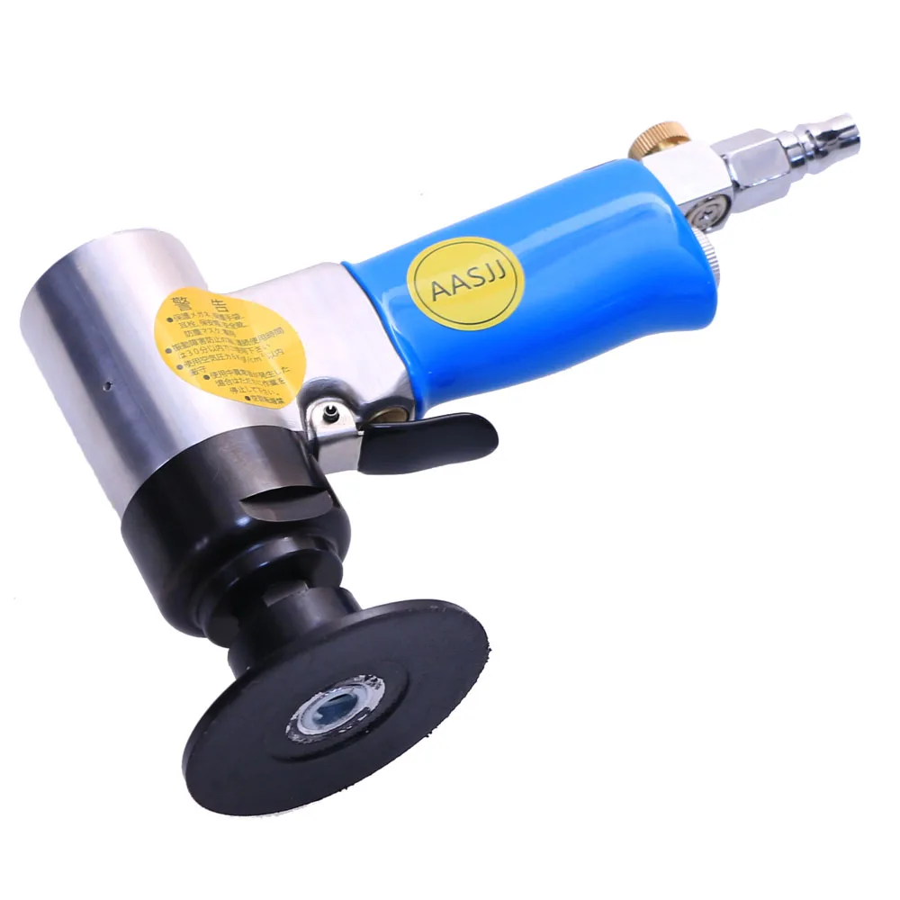 AT-7403 Mini Rail Air Polisher, Handheld Pneumatic Grinder, 3 Inch Grinder 2500 RPM