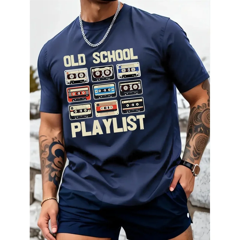 Men's T-shirt, New Men's Summer Short-sleeve