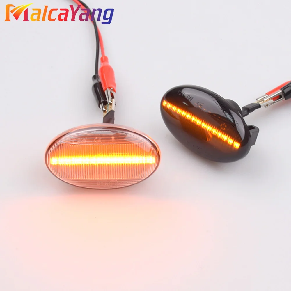 2pcs Led Turn Signal Side Marker Light For Mercedes Benz Smart W450 W452 A-Class W168 Vito W639 W447 Citan W415 Car Accessories