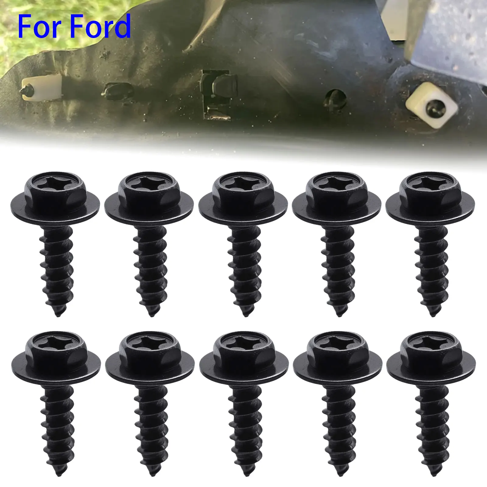 Front Bumper Trim Fastener Screw Arch Liner Fastener bolts for Ford Fusion Focus Fiesta C-Max