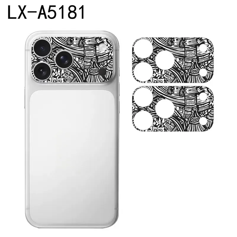 2 шт., защитная наклейка для объектива для IPhone 17 Pro Max 17Pro 17 Air, полное покрытие, защита от царапин, матовая задняя камера, защитная пленка