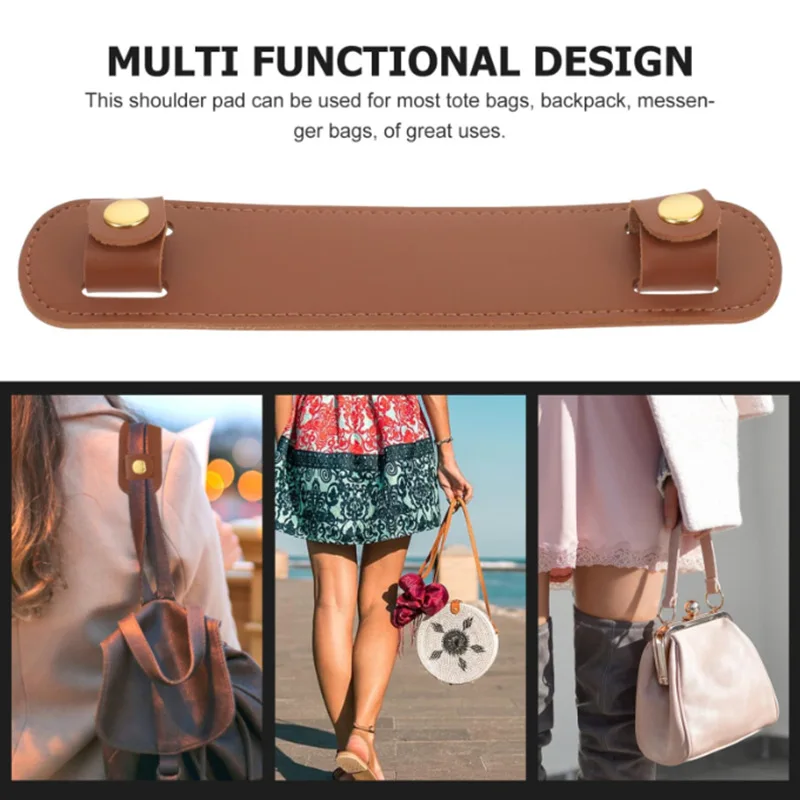 Correa antihombro para bolso de cuero, correa para equipaje, hombrera de cuero, correa de hombro reemplazable de cuero pu, soporte para hombro, carga R