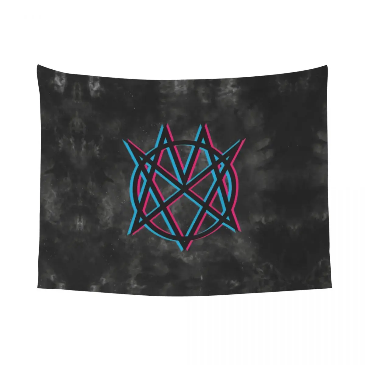 Custom Msi Mindless Hip Hop Punk Rock Self Indulgence Tapestries for Living Room Electro Hippie Wall Hanging Tapestry Home Decor