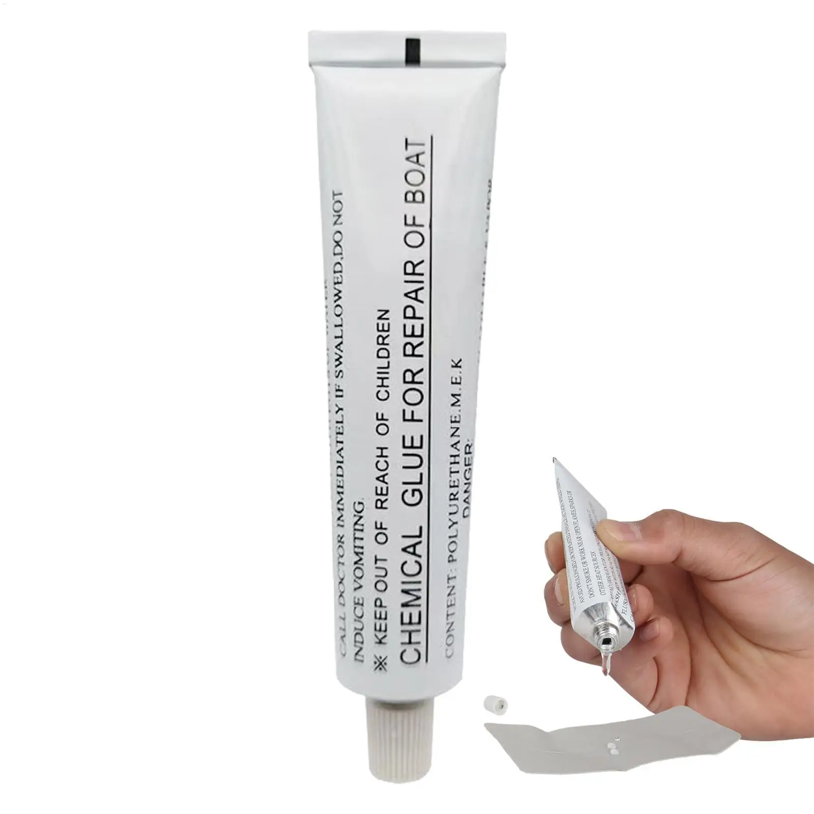 Inflatable Boat Repair Glue 30ml PVC Repair Glue for Boat Strong Adhesive Repair Tool for Kayak Paddle Boat Inflatable Boat Raft