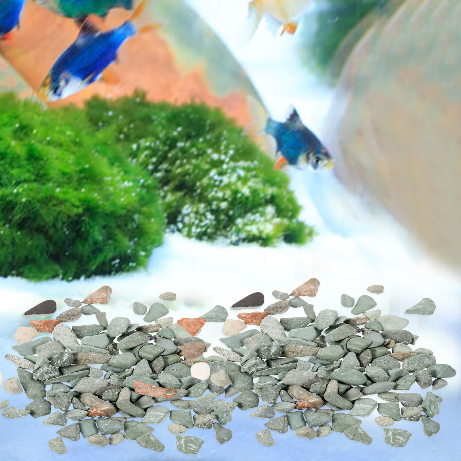 

Limestone Pebbles Small Rocks for Landscaping Crafts Succulent Microlandscape Stones Sand Table Rocks Scenery Basing Stone Mini