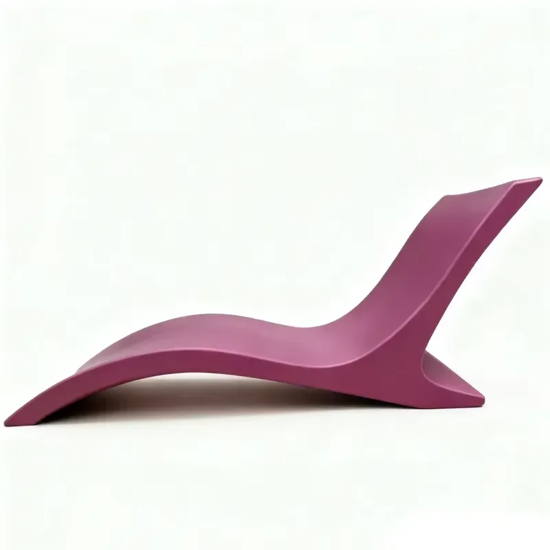 Hot Sale Modern Fiberglass Pool Sunbed Waterproof UV Resistant Resistant Ergonomic Design Bending Cutting Services