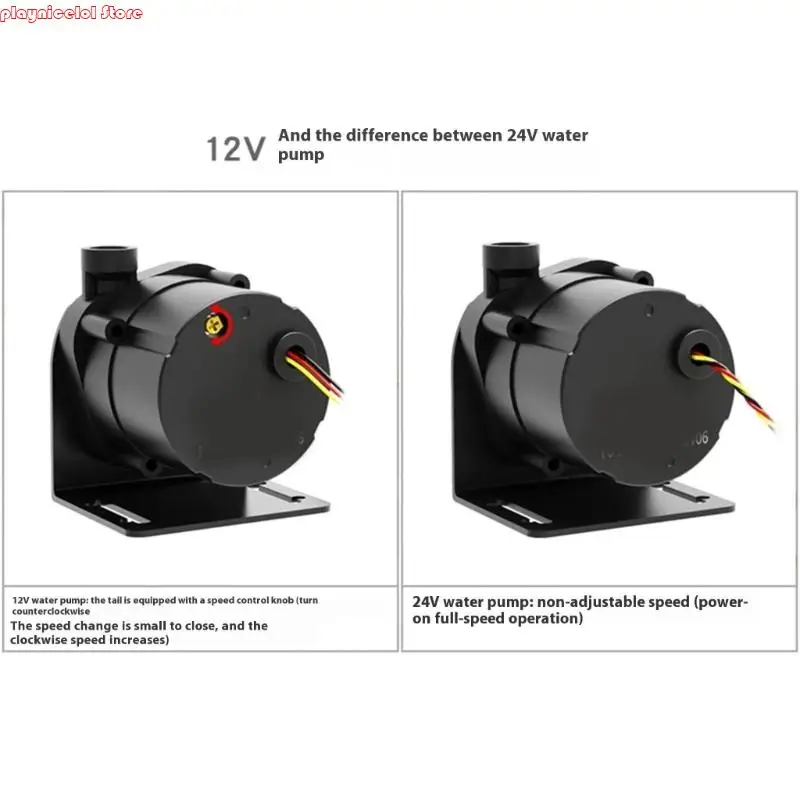 

E8BA PU SC1000 Water Circulation 24V Brushless Motor With Dry Run Protections