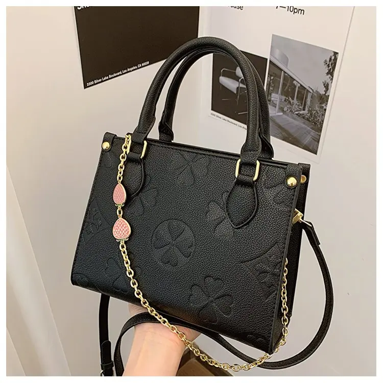 حقيبة يد مطبوعة كلاسيكية فاخرة غير رسمية جديدة لعام 2025 هي حقيبة كروس مدمجة بكتف واحد للنساء