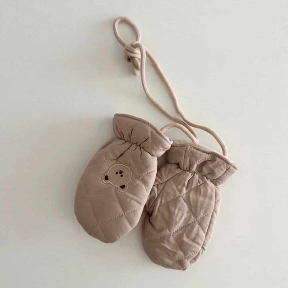 

New Warm Gloves Scarf Waterproof Windproof Snow Gloves Scarf Animal Ski Gloves Winter