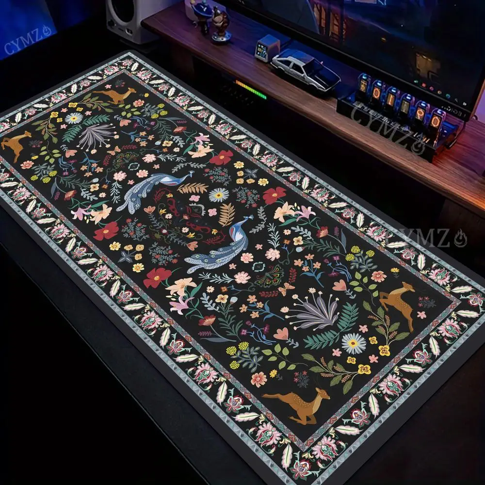 

Magnificent Persian style large Mouse Pad Desk Mat Gaming pad Non-Slip Durable Mouse Carpet Office carpet משטח לעכבר מחשב