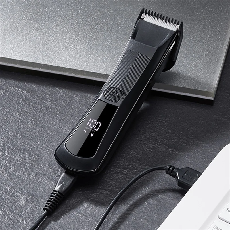 Afeitadora de pelo corporal A24P para hombres, utensilio eléctrico para eliminar el vello púbico, depiladora, cortapelos para el pecho, resistente al agua, duradero