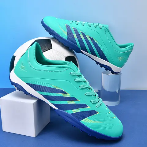 Originalmärke Herr Röda Fotbollsskor Turf Knölar Professionella Herr Fotbollsskor Tävlingsträning Futsalskor Herr Sneakers 6 best sales Chuts - №6