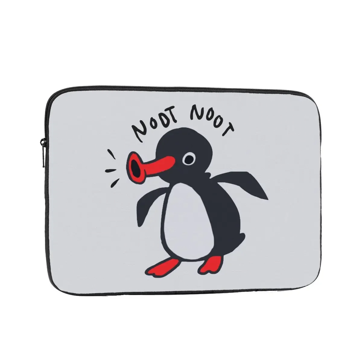 Noot Noot Pingu Retro Funny Laptop Bag Case 12 13 15 17 Inch Notebook Liner Sleeve Tablet Shockproof Case Bag