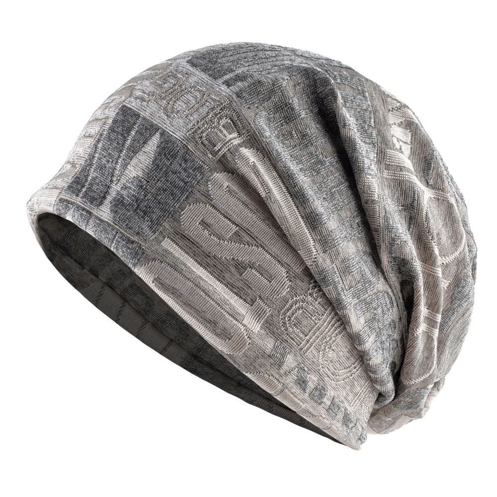 Podwójne zastosowanie szalik czapka damska dzianinowe żakardowe czapki mężczyźni szalik czapka czapka z daszkiem czapka rowerowa Turban kucyk kapelusz dla kobiet