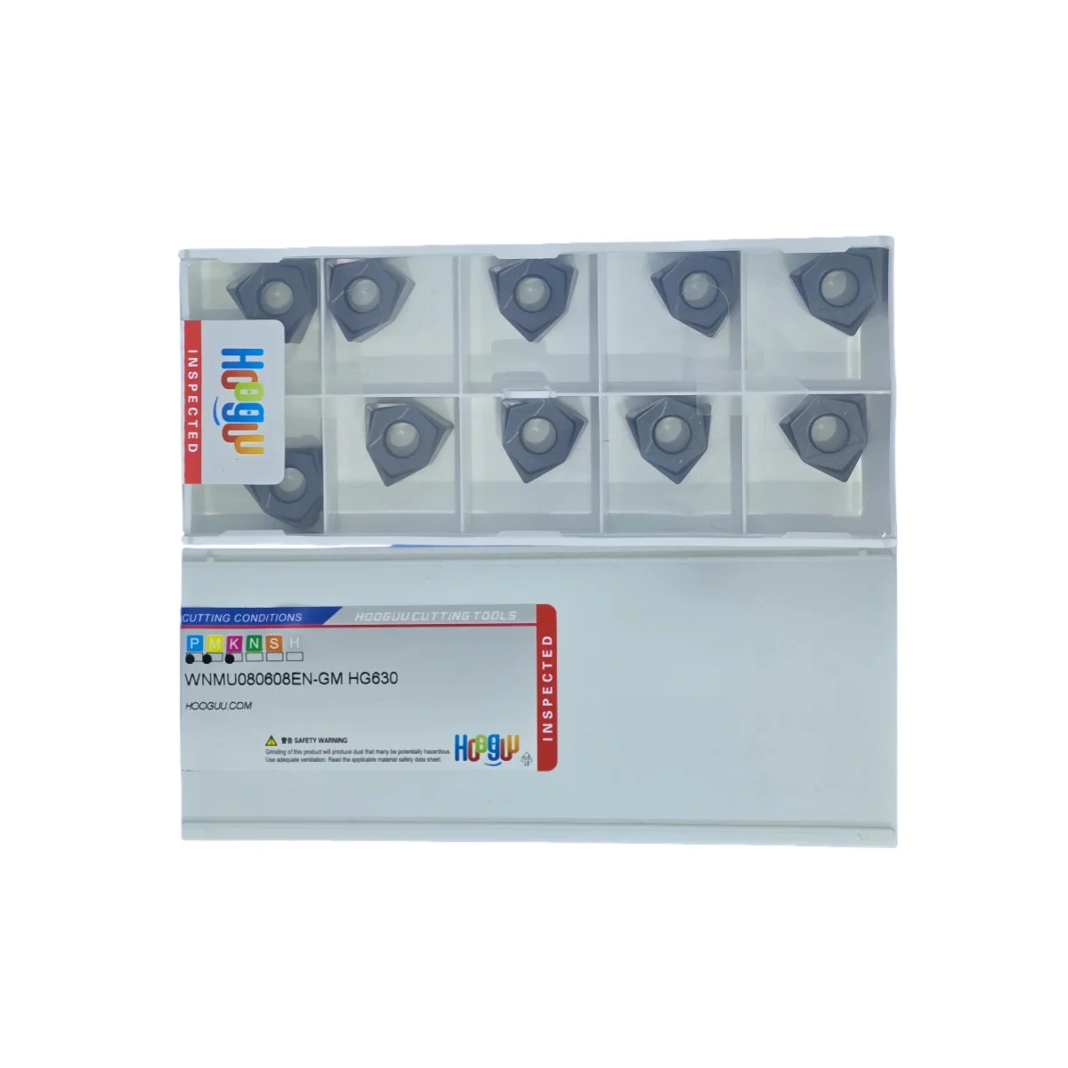 

10pcs HOOGUU 100% Original WNMU080608EN-GM HG630 Milling Insert