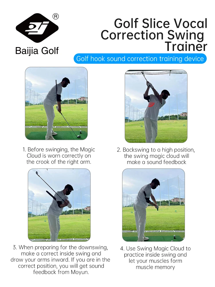 BAIJIA-Balle de swing de golf intelligente pour entraînement au poignet, geste de posture, aide au maire intérieur, 11%